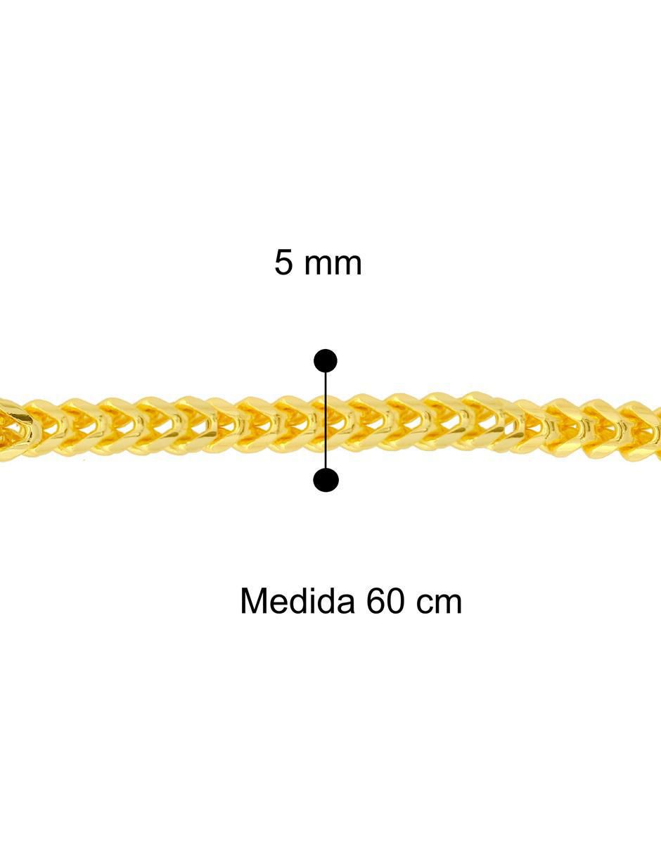 Collar entrelazado 18 K 6