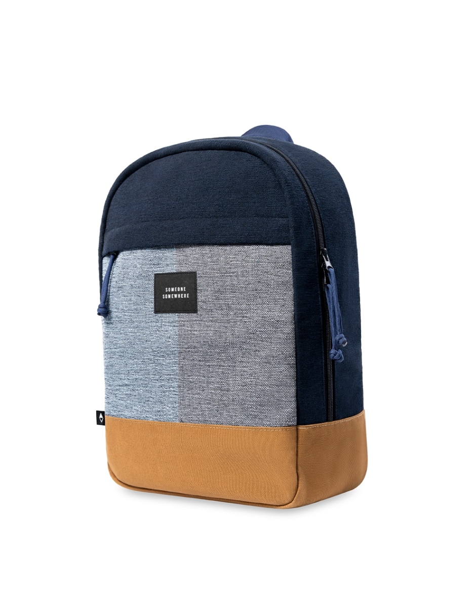 MOCHILA SOMEONE SOMEWHERE, GRIS MEDIO