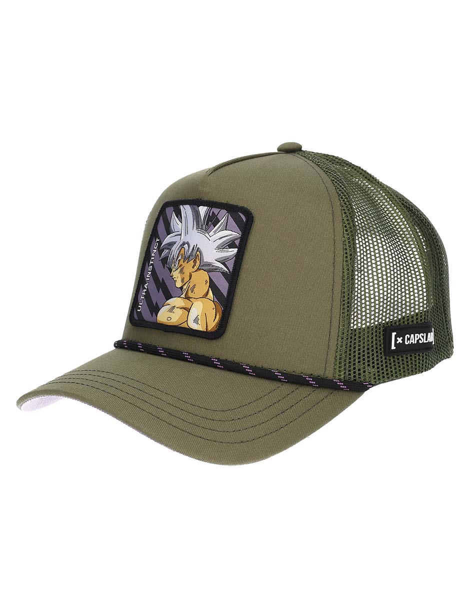 Gorra con visera curva snapback Dragon Ball Super Goku (Ultra Instinct) para adulto 3