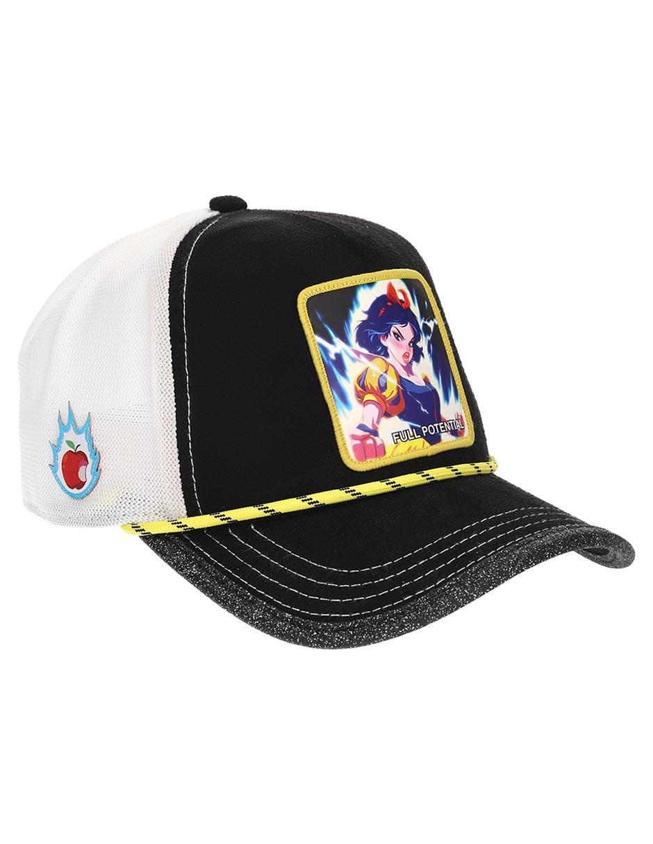 Gorra con visera curva snapback Blancanieves para adulto