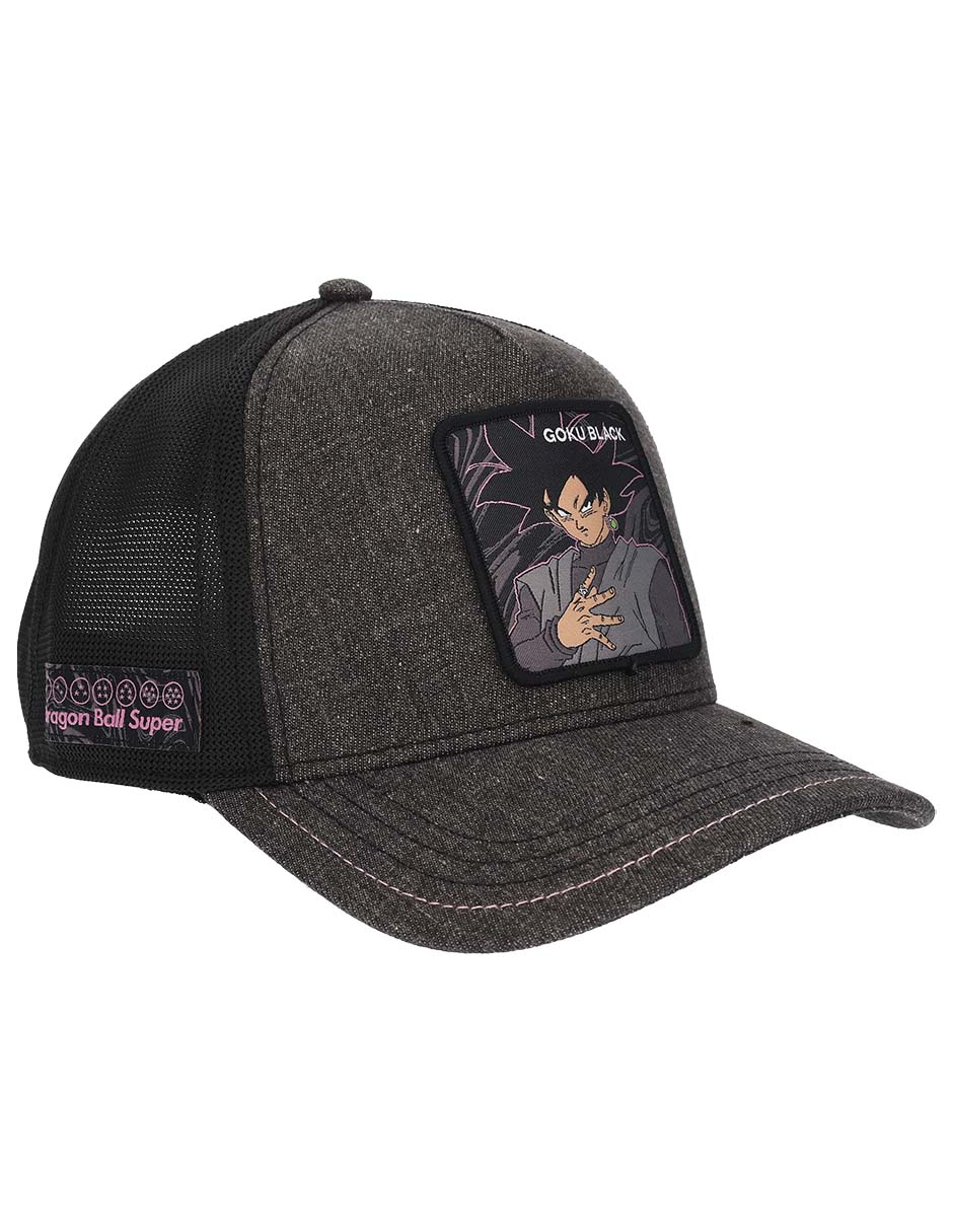 Gorra con visera curva snapback Dragon Ball Super Goku Black para adulto