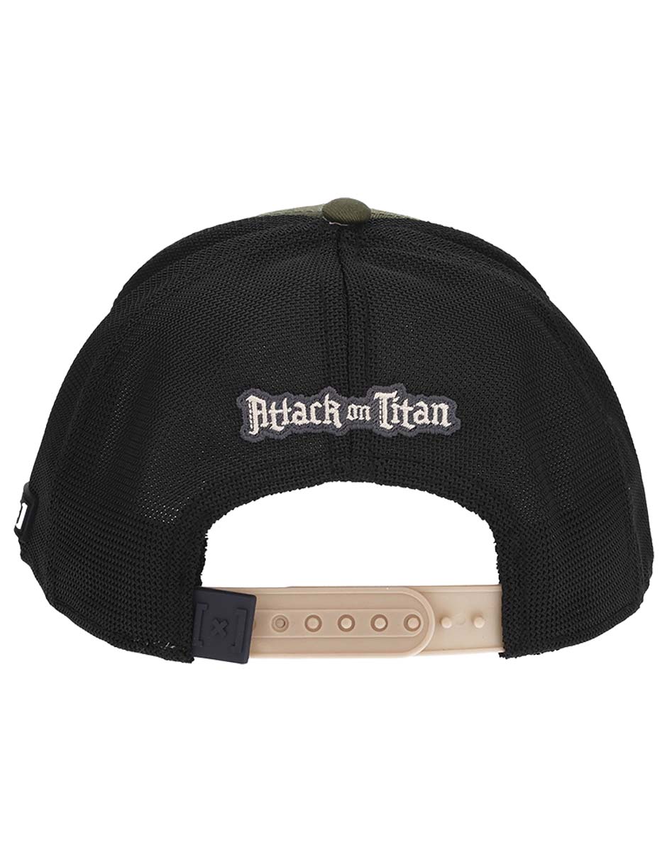 Gorra con visera curva snapback Attack On Titan para adulto 2