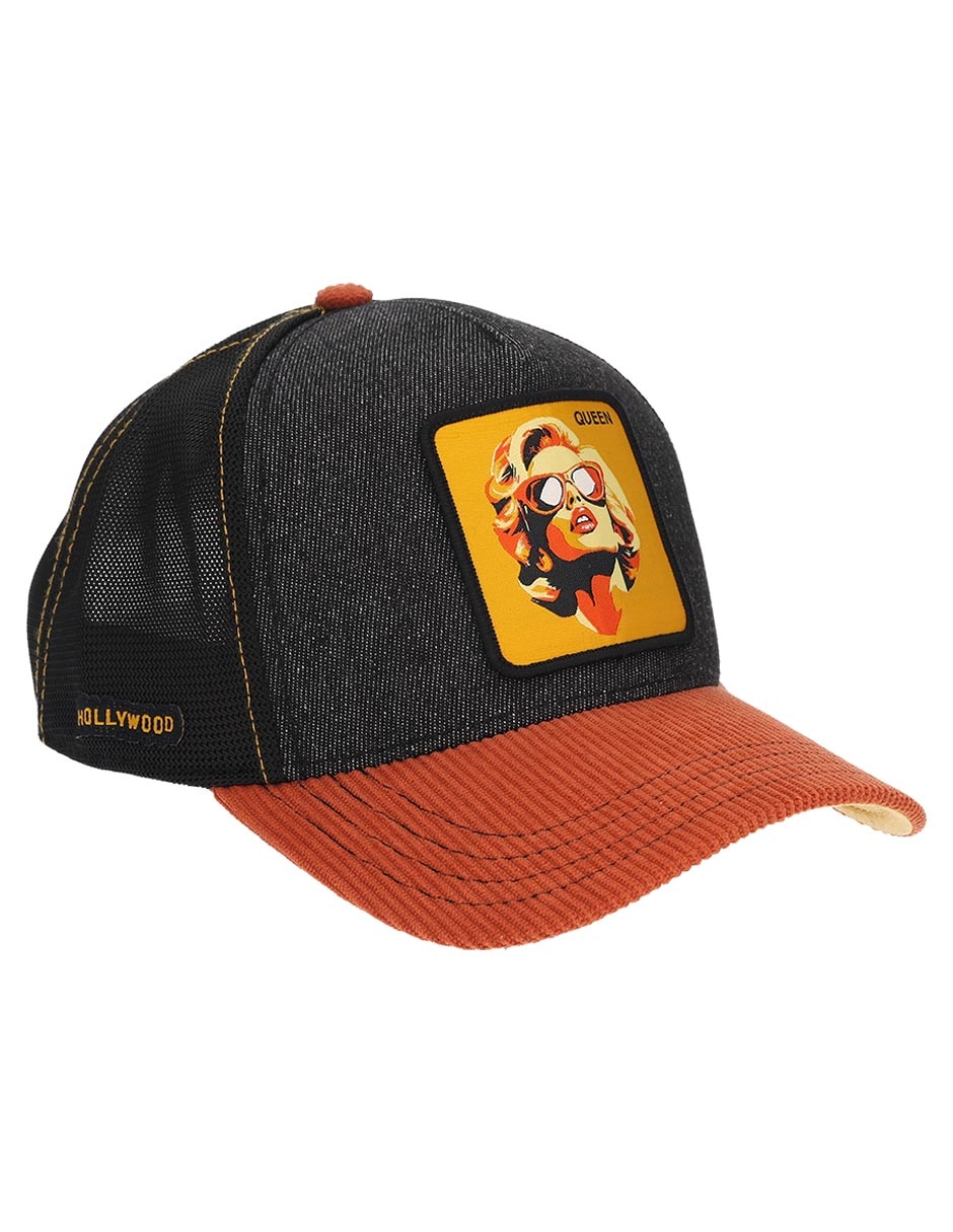 Gorra visera curva snapback casual para hombre