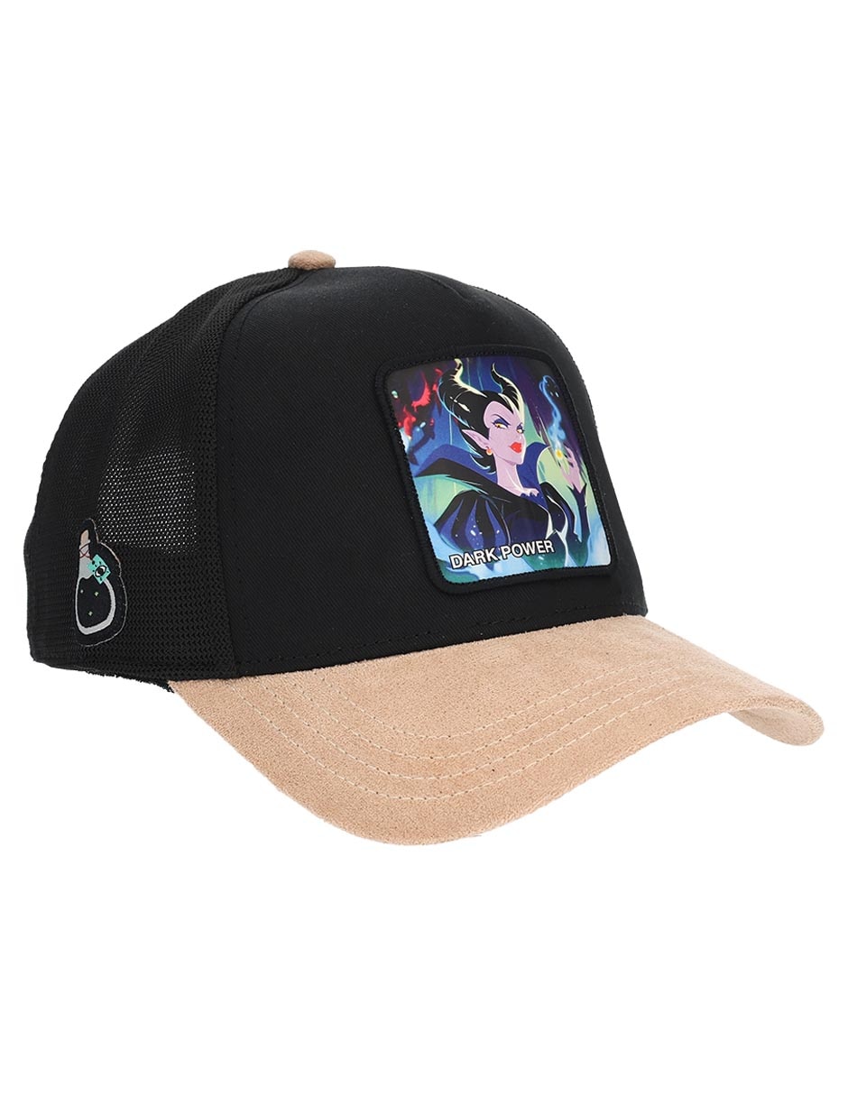 Gorra con visera curva snapback Maléfica para adulto