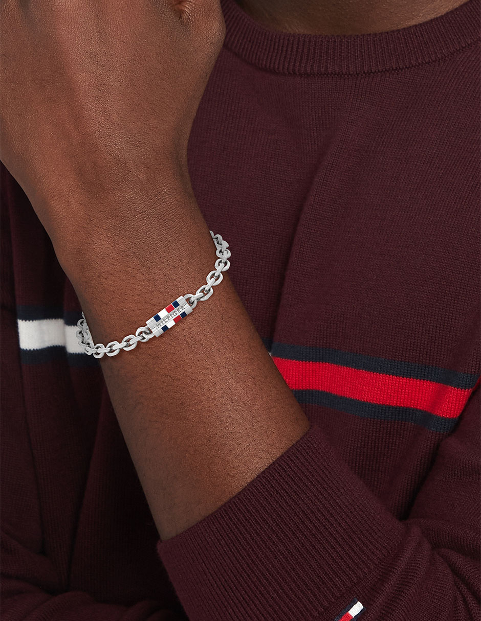 Brazalete Bruce chain con acabado brillante 3