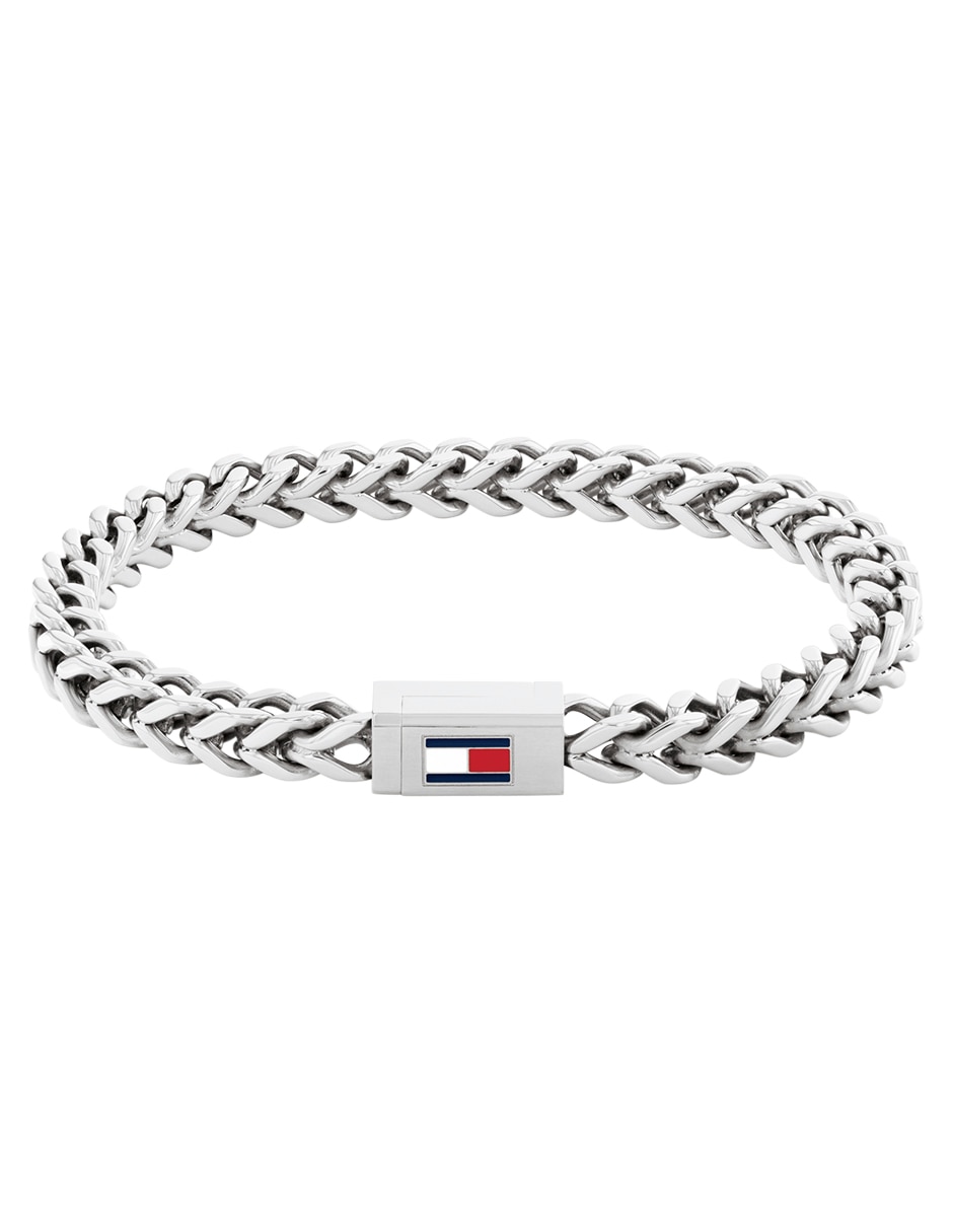 Pulsera Braided metal bracelets con acabado brillante