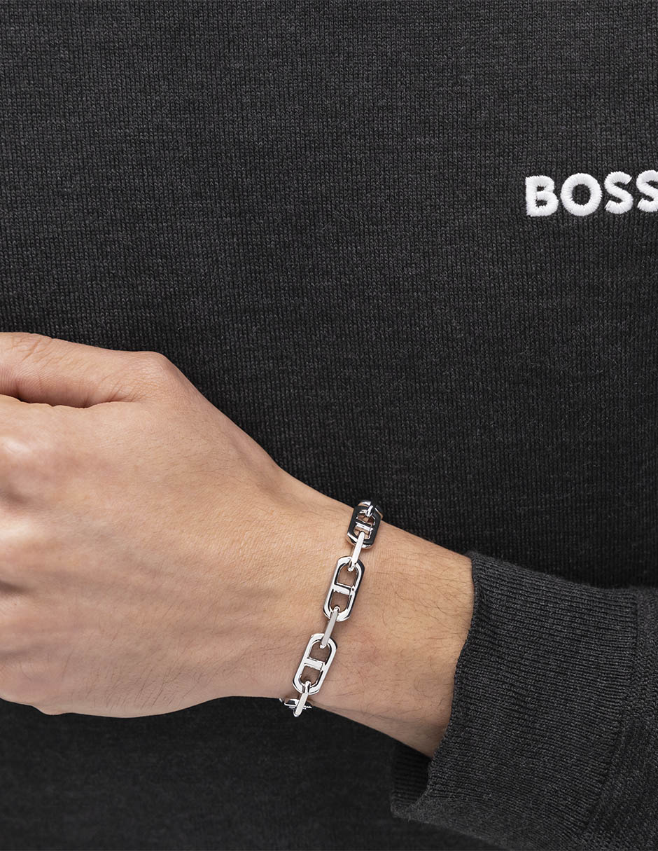 Brazalete Kode chain con acabado brillante 4