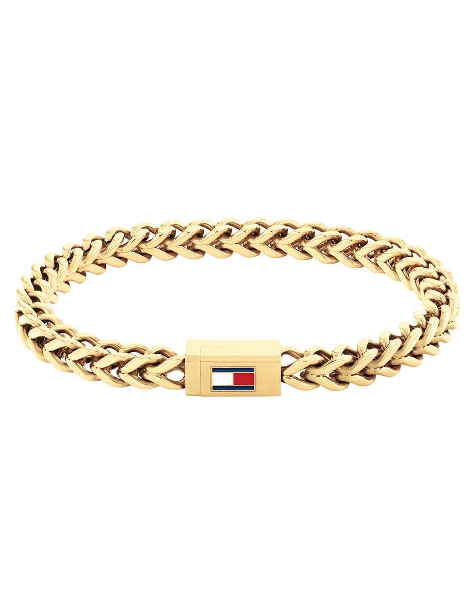 Pulsera Braided Metal Bracelets con acabado brillante