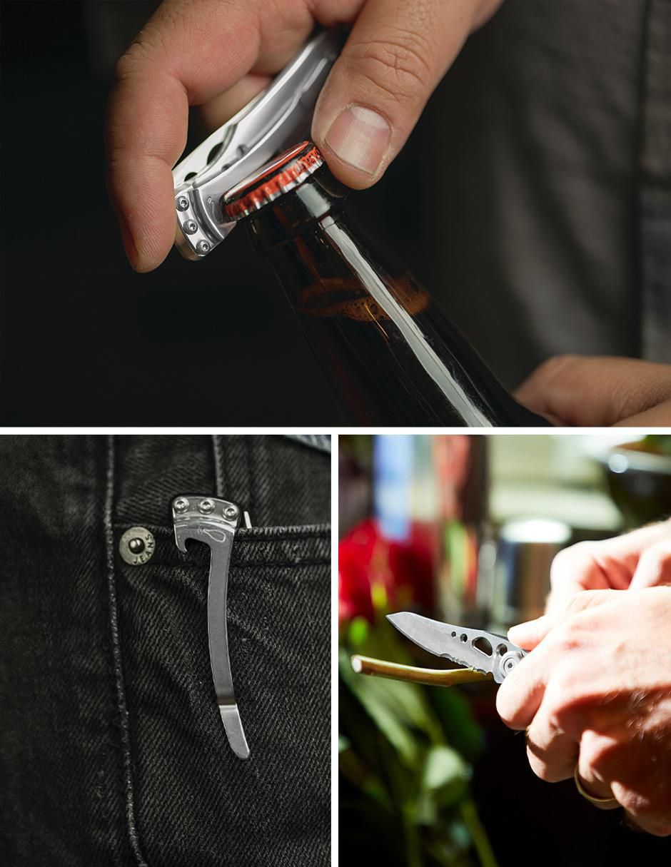 Navaja Skeletool Kbx Plata 6