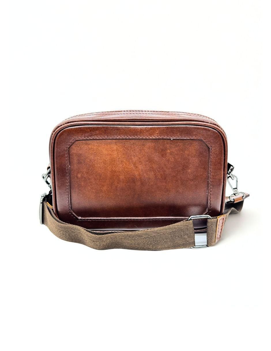 Bolsa bandolera Coleccion Premium de piel para hombre 3