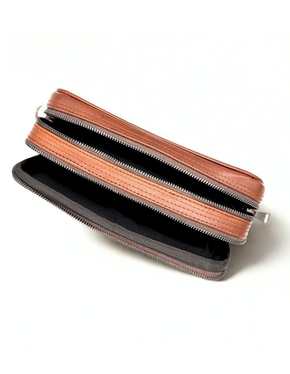 Bolsa bandolera Coleccion Premium de piel para hombre 6
