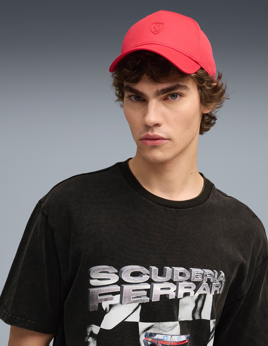 Gorra con visera curva para entrenamiento Ferrari Pro para hombre 3