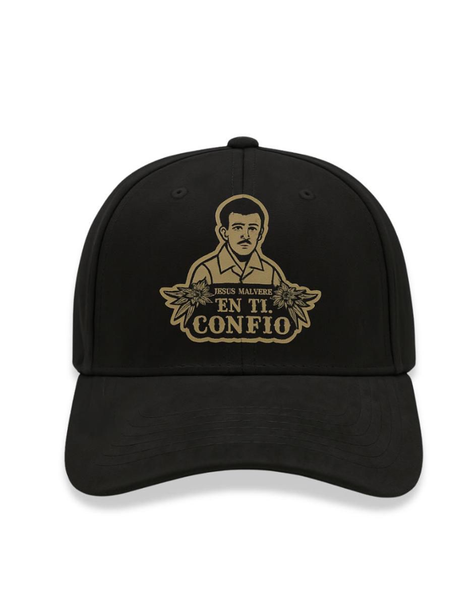 Gorra visera curva correa ajustable Mal Verde para hombre 4