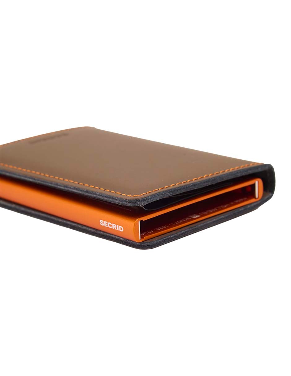 CARTERA SECRID SLIM, NARANJA, SIN TAMAÑO