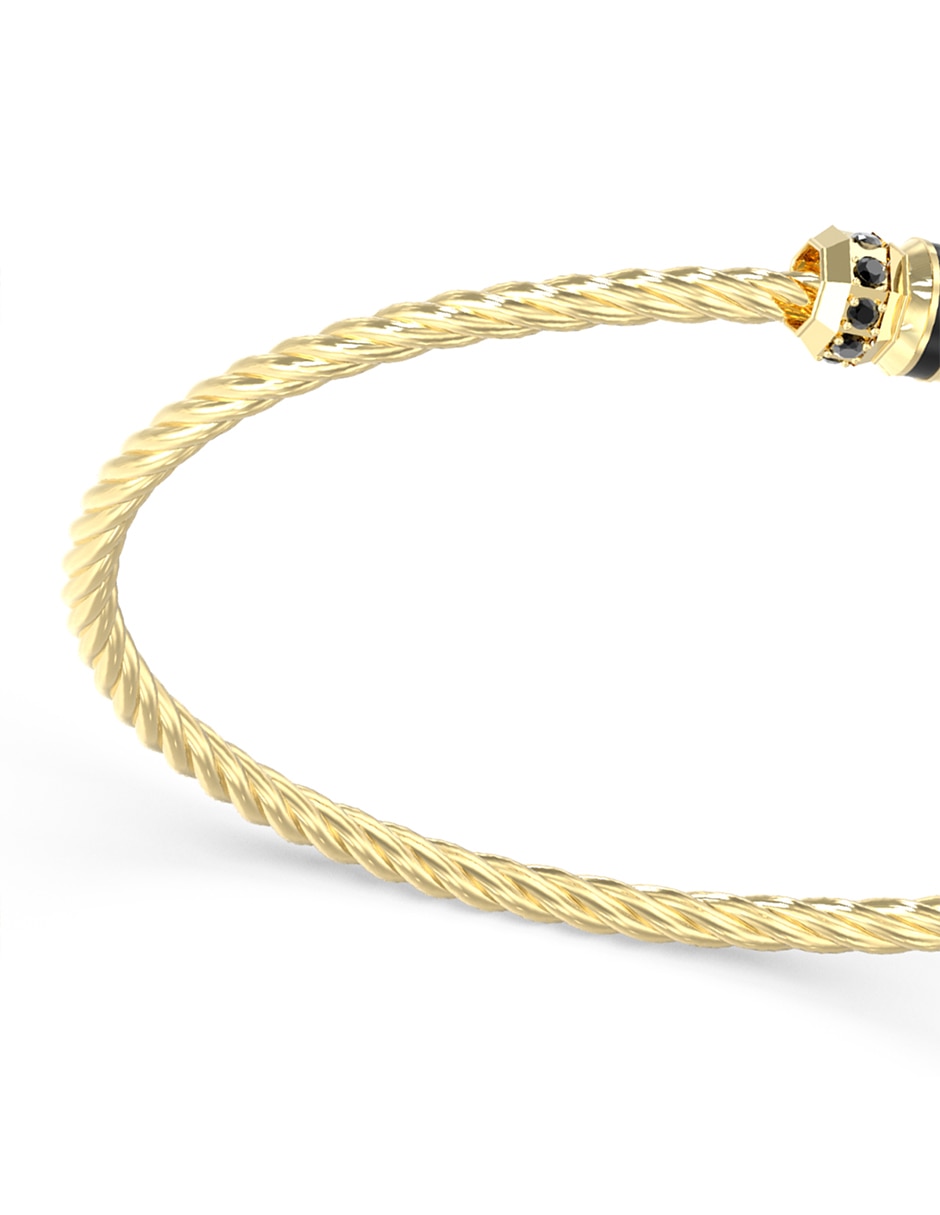 Brazalete Exagon con acabado