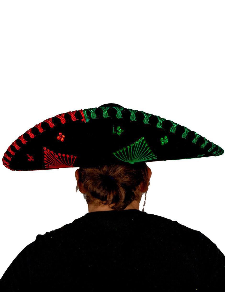 Sombrero charro estampado bordado 4