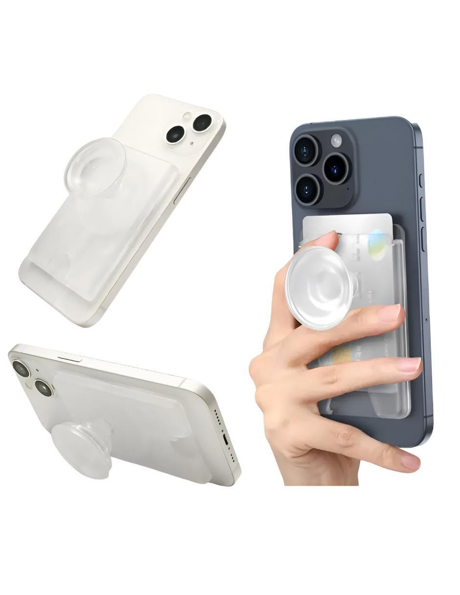 Porta celular portátil fijación imán 2