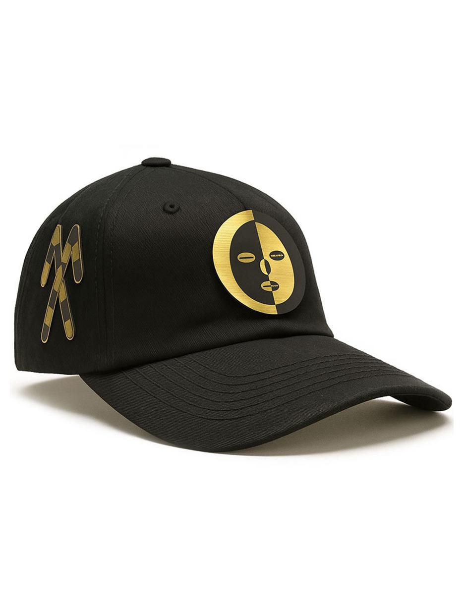 Gorra visera curva correa ajustable casual para hombre
