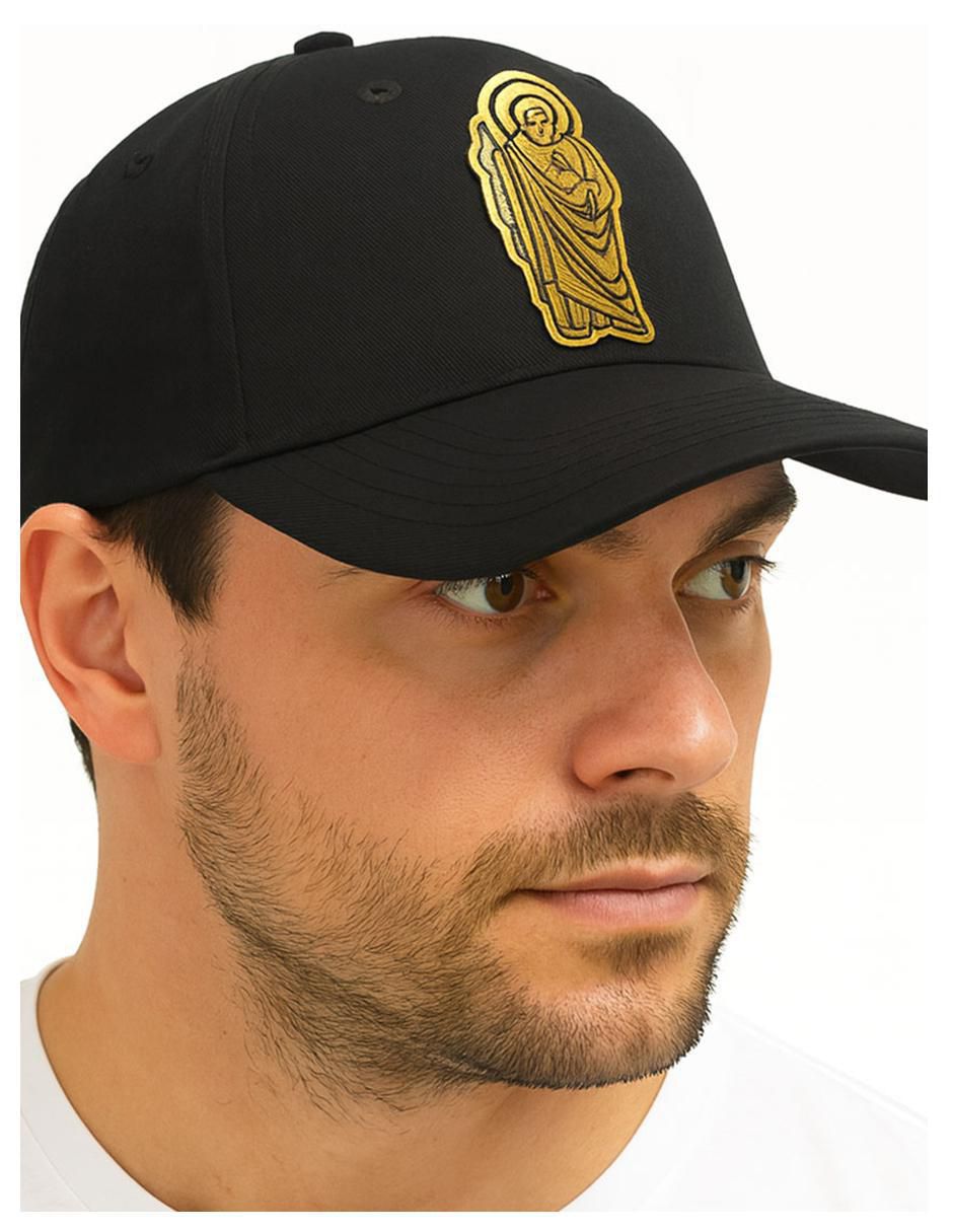 Gorra visera curva correa ajustable casual para hombre 5