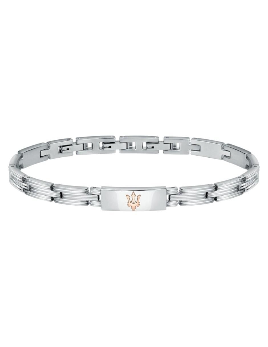 Pulsera de acero Inoxidable con acabado brillante