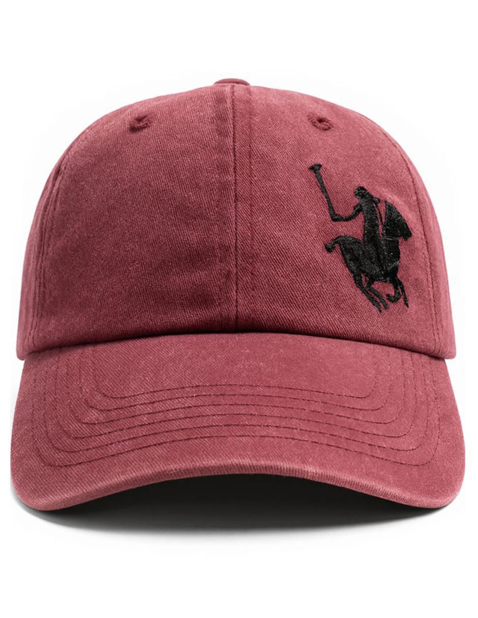 Gorra visera curva broche casual Polo para hombre