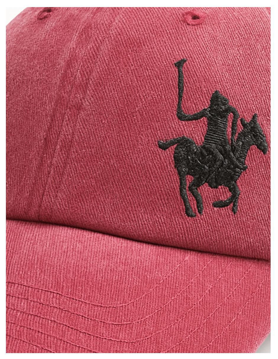 Gorra visera curva broche casual Polo para hombre