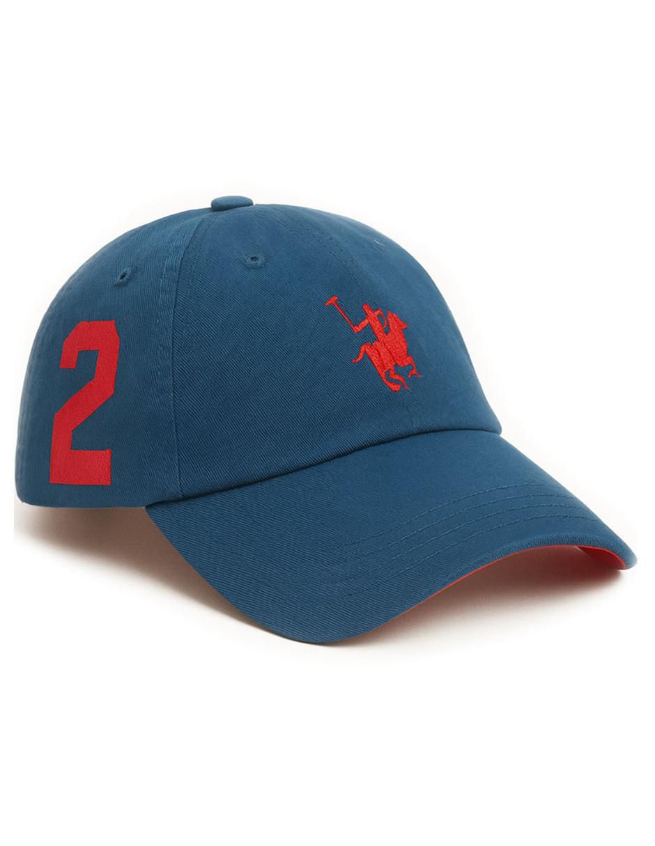 Gorra visera curva correa ajustable casual para hombre 1