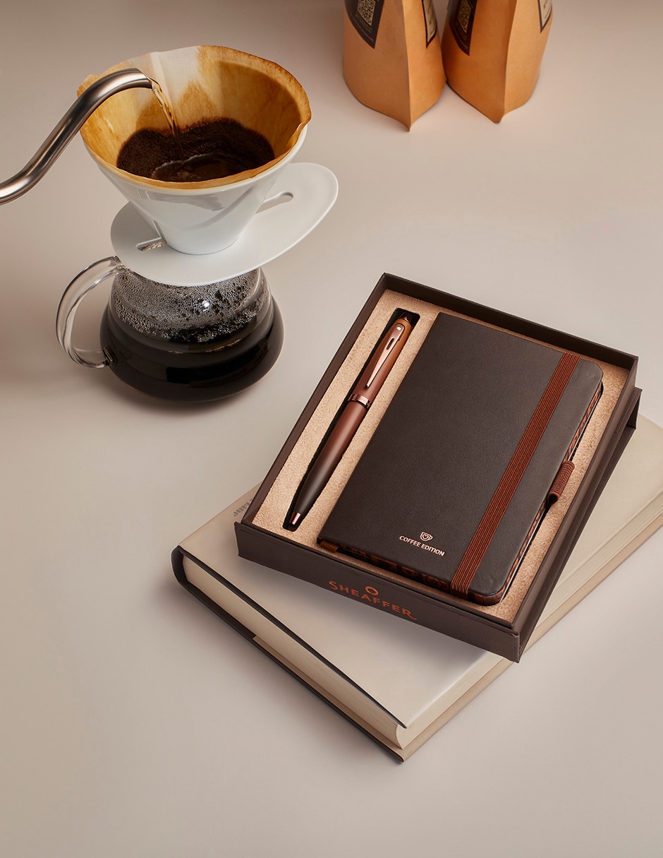 Set de regalo bolígrafo y libreta 100 Coffee Edition 5