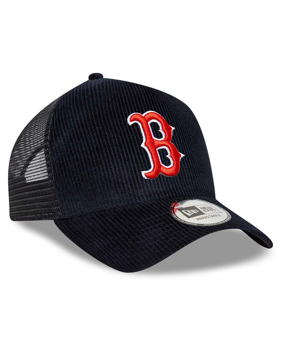 Gorra visera curva snapback para béisbol Cord Boston Red Sox unisex 2