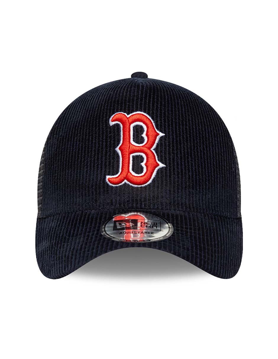 Gorra visera curva snapback para béisbol Cord Boston Red Sox unisex 3