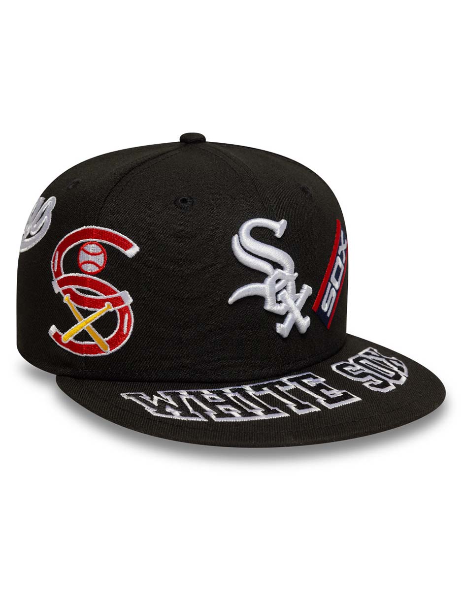 Gorra visera plana cerrada para béisbol Img All Over MLB Chicago White Sox unisex 3