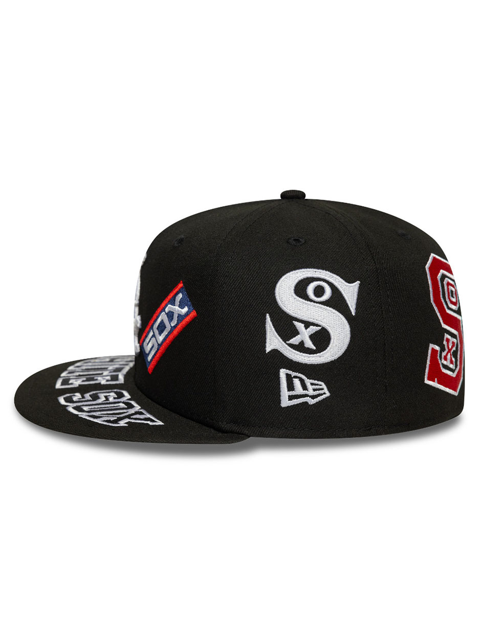 Gorra visera plana cerrada para béisbol Img All Over MLB Chicago White Sox unisex 6