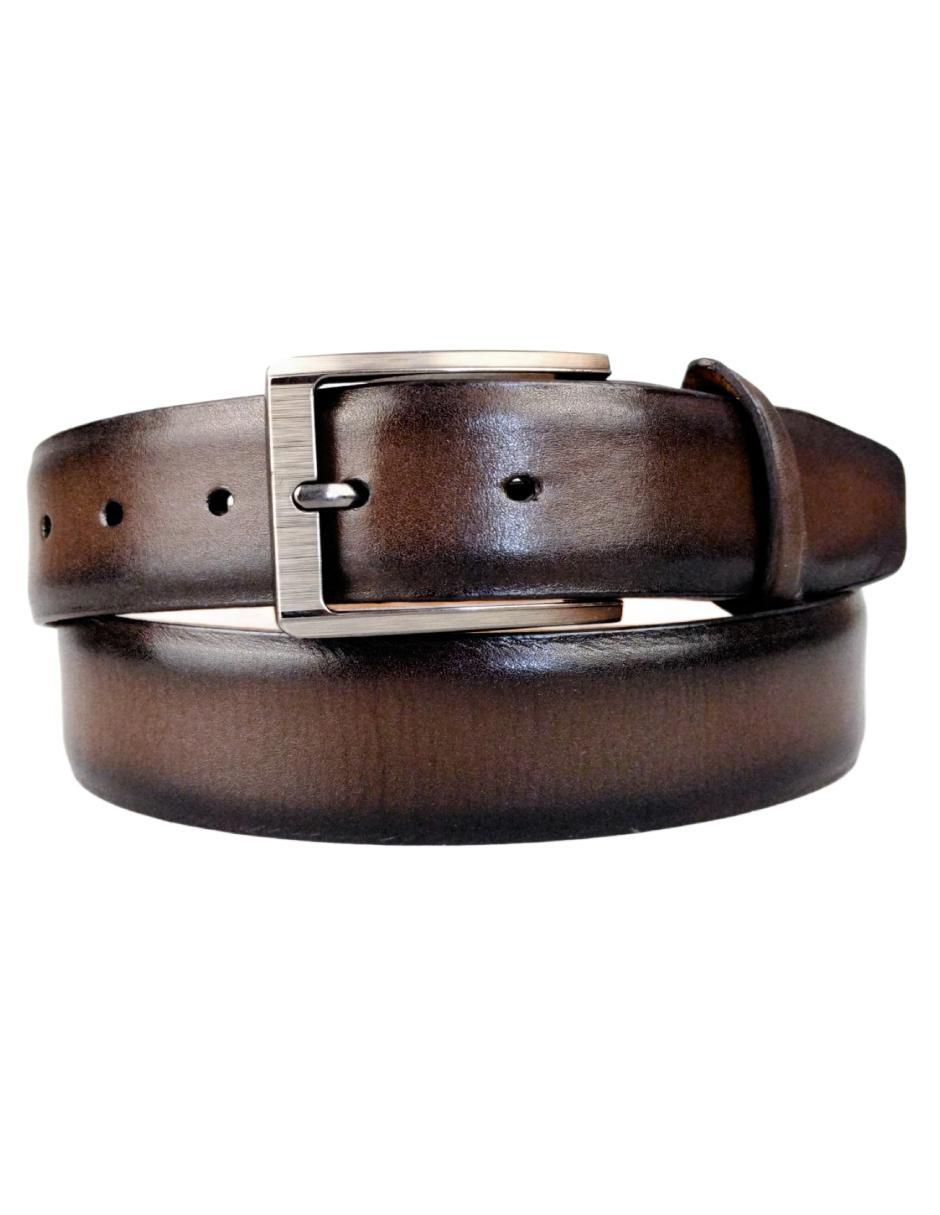 Cinturón de piel para hombre