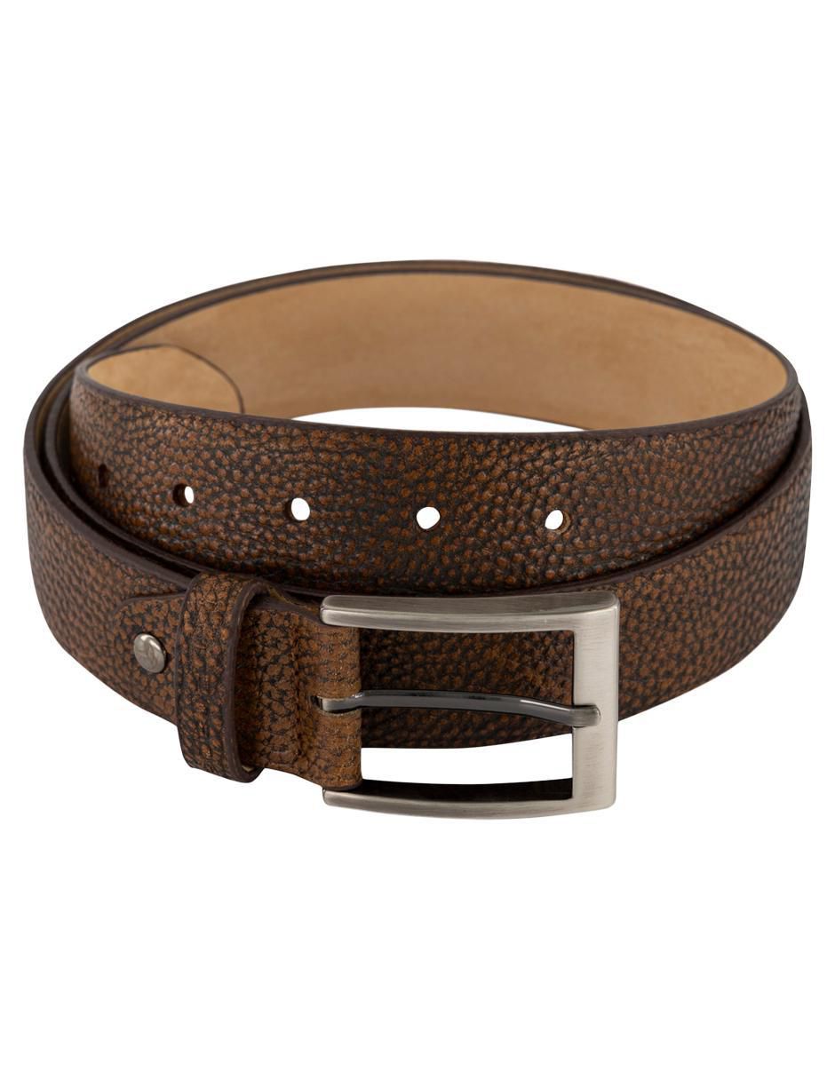Cinturón de piel para hombre