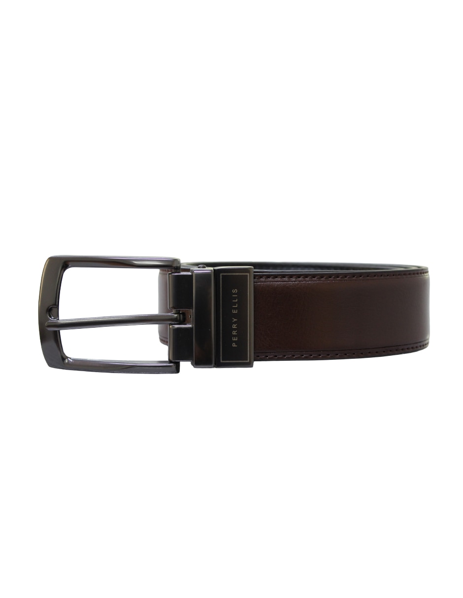 Cinturón de piel para hombre