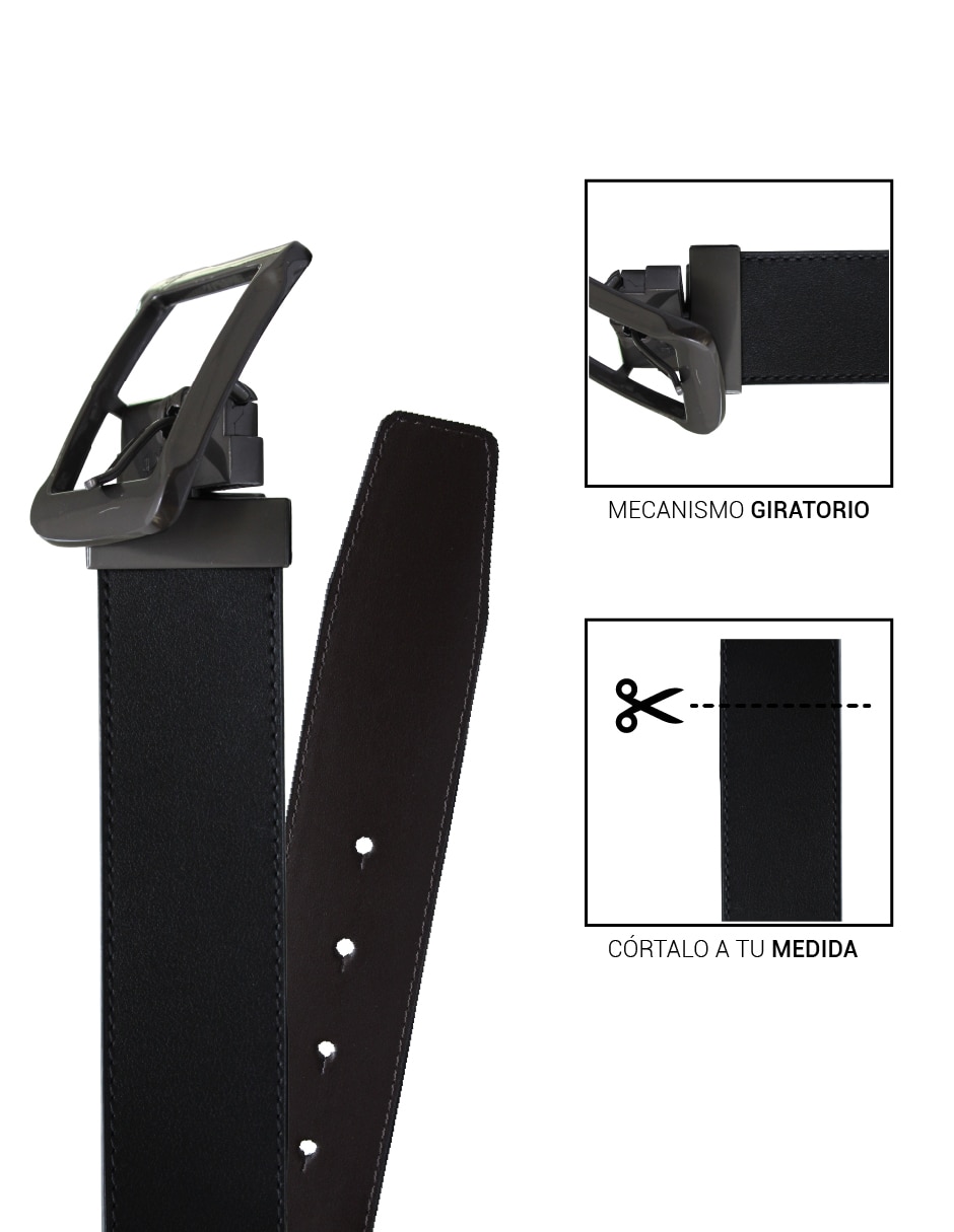 Cinturón de piel para hombre 4