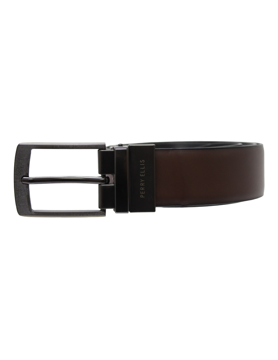 Cinturón de piel para hombre