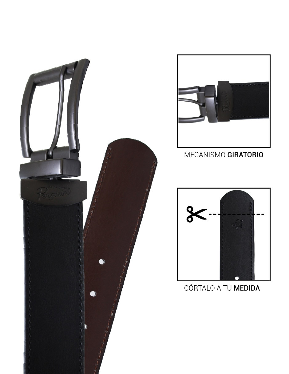 Cinturón de piel para hombre 5