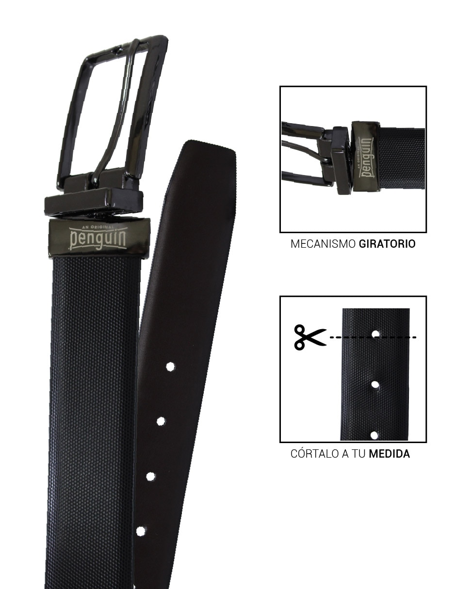 Cinturón de piel para hombre 5