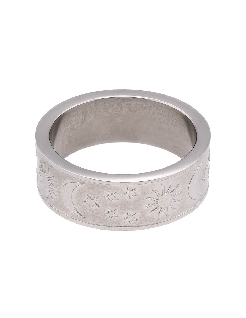 Anillo circular brillante
