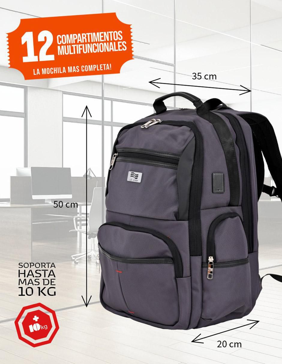 Mochila con portalaptop unisex 9