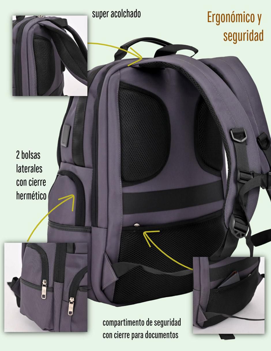 Mochila con portalaptop unisex 4