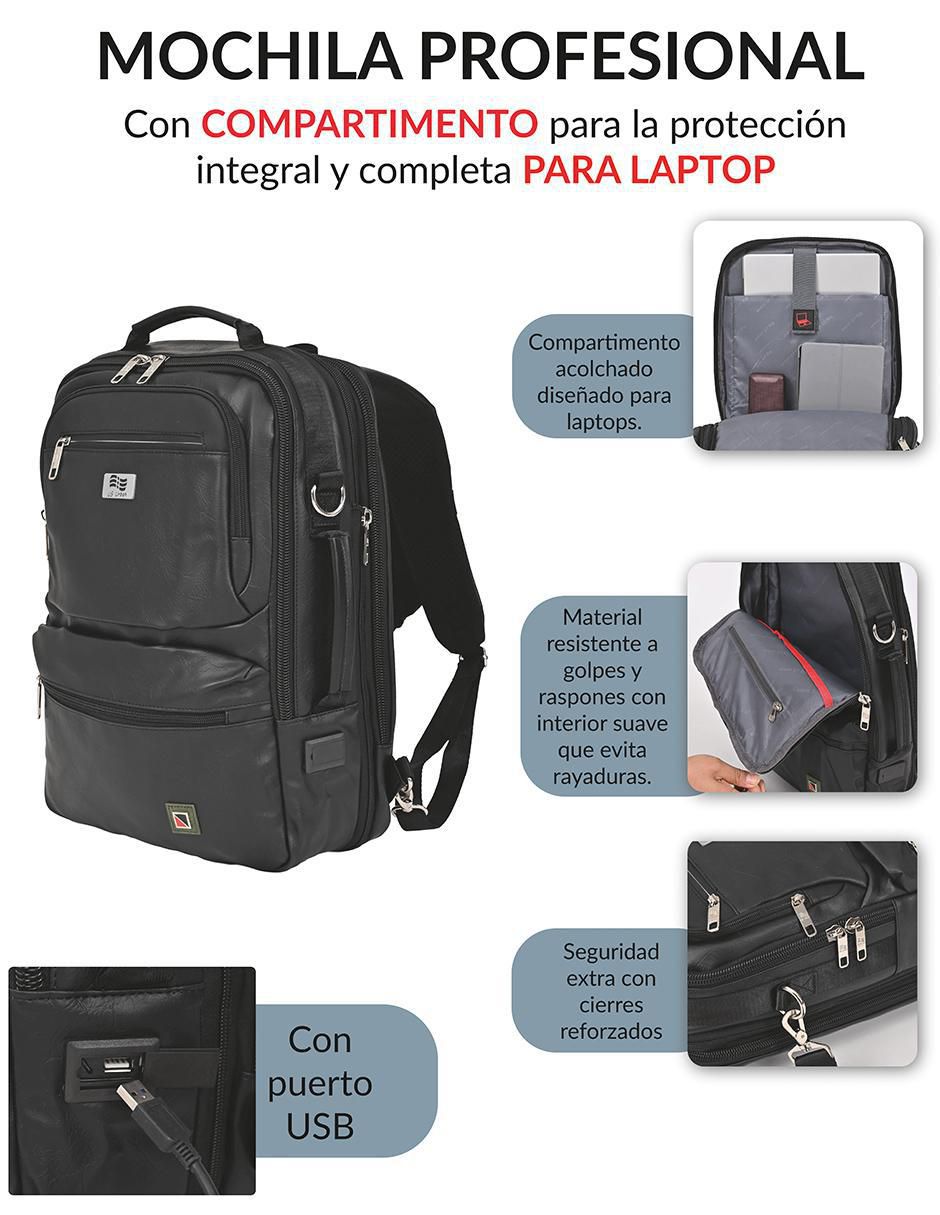Mochila con portalaptop unisex 2