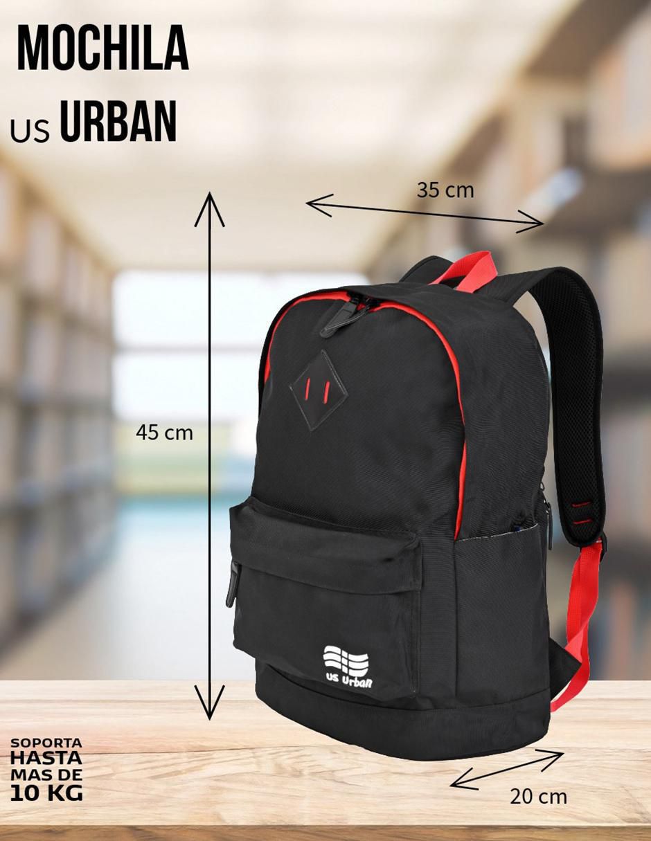 Mochila con portalaptop unisex 10