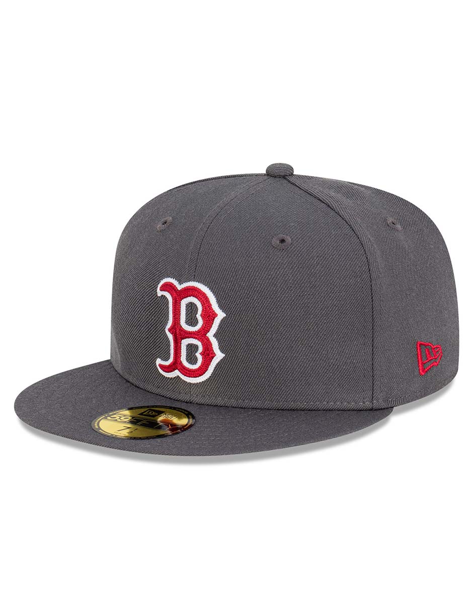 Gorra visera plana cerrada para Béisbol Seasonal Chain Stitch Boston Red Sox para hombre