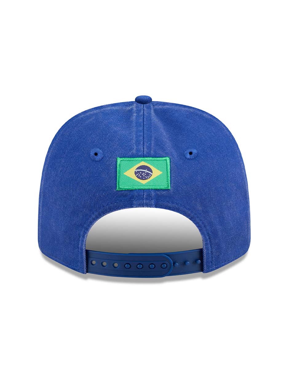Gorra visera curva correa ajustable para Motorsport Race Specials Brazil Red Bull para hombre 6