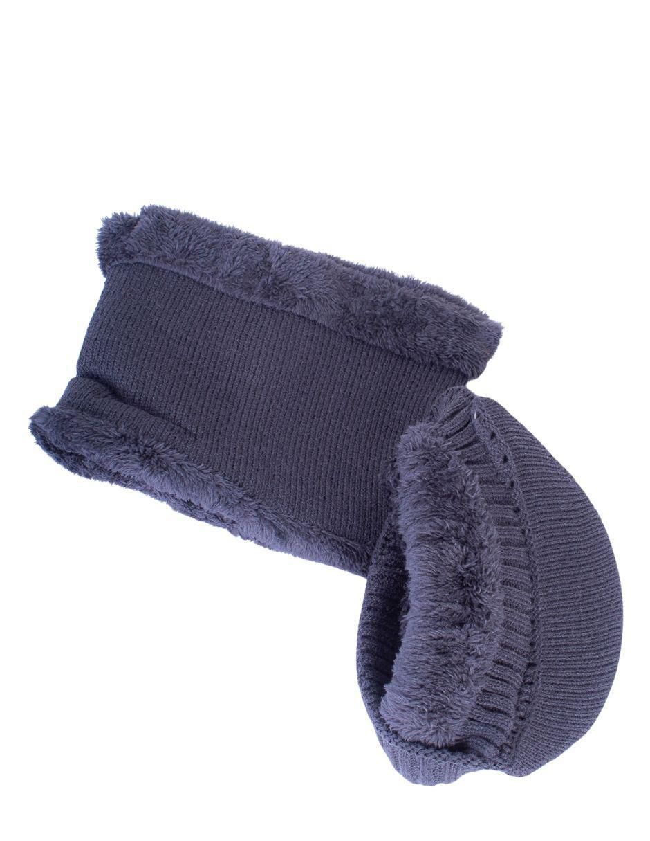 Set bufanda - gorro muytu no aplica "estampado" liso "con" sin aplicación "de" hombre