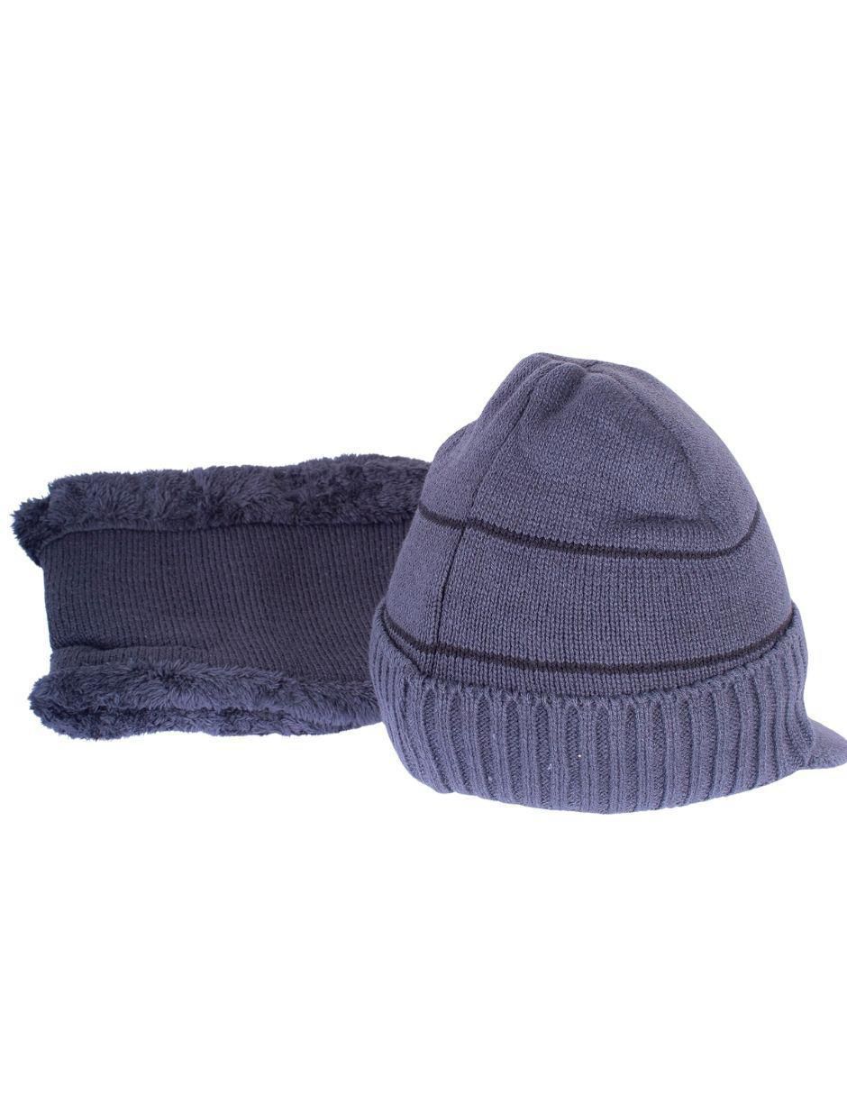 Set bufanda - gorro muytu no aplica "estampado" liso "con" sin aplicación "de" hombre