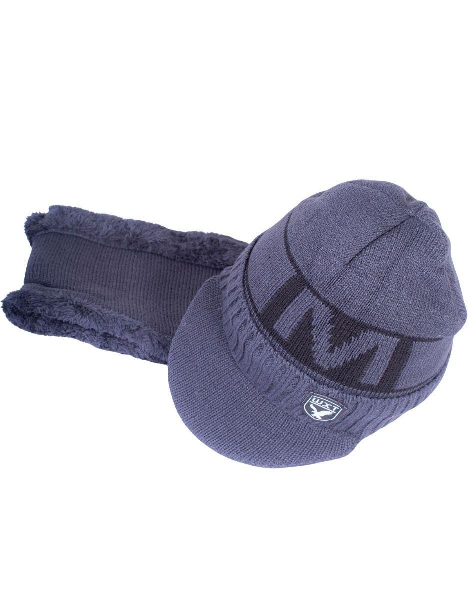 Set bufanda - gorro muytu no aplica "estampado" liso "con" sin aplicación "de" hombre
