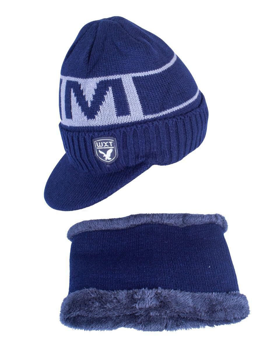 Set bufanda - gorro de hombre